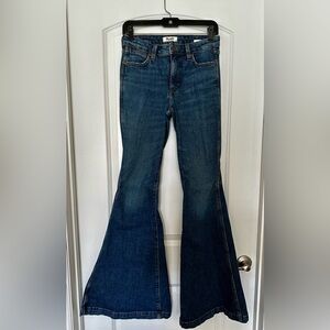 Wrangler Dark Blue Flare Jeans